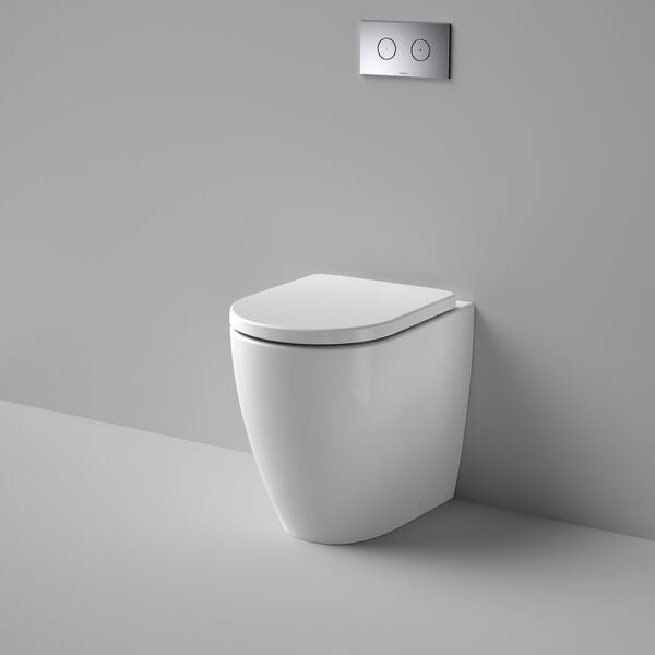Caroma Urbane® II Cleanflush® Compact Invisi Series II® Wall Faced Toilet Suite - White (741520W)