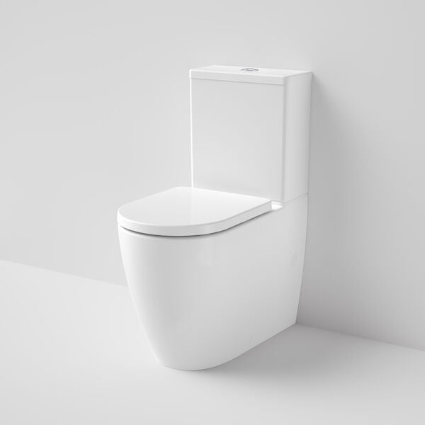 Caroma Urbane® II Cleanflush® Wall Faced Close Coupled Toilet Suite (with GermGard®) - White (746250W)