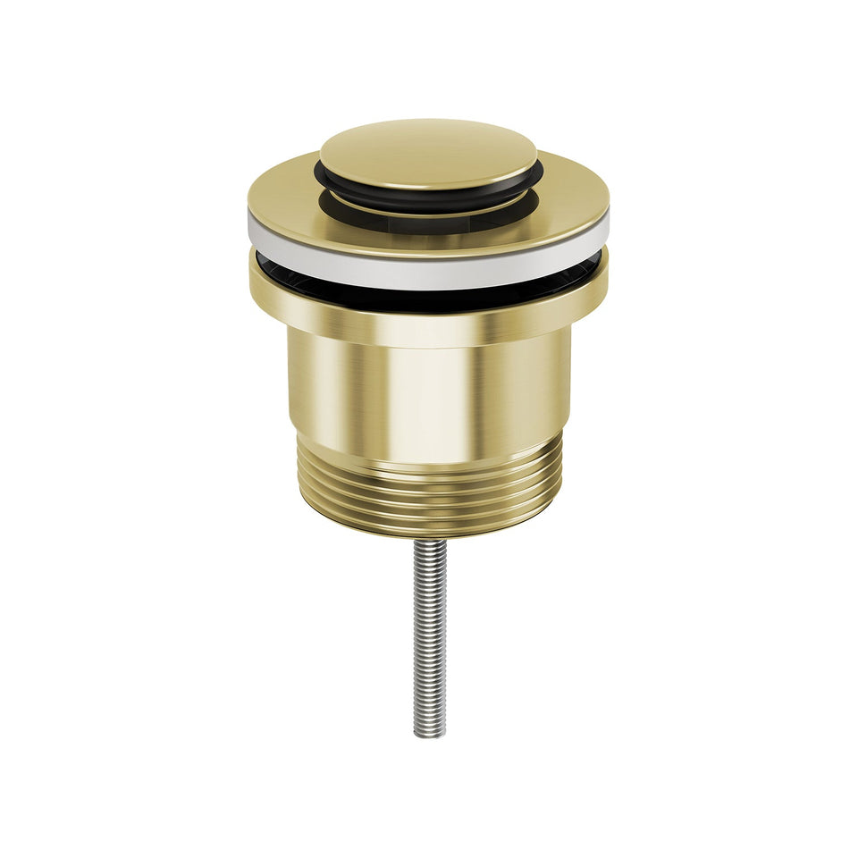 Phoenix 40mm Universal Flat Pop-Up Waste - Brushed Gold (800-8910-12)
