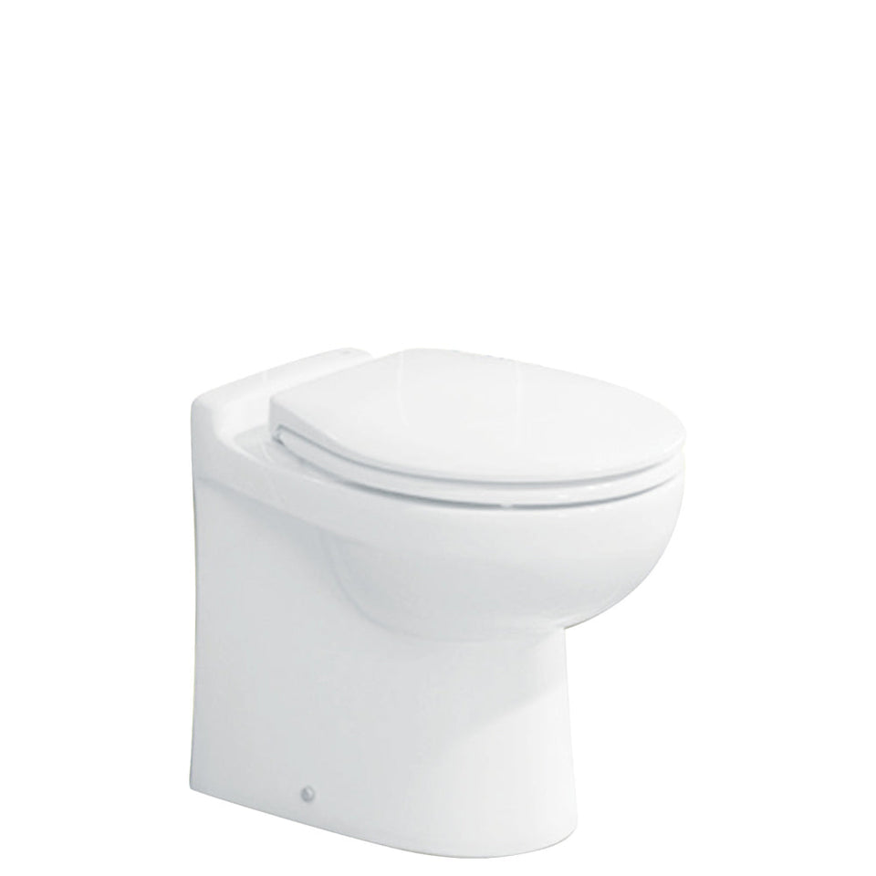 Fienza Rak Junior Wall Faced Toule Suite Gloss White Pan Only