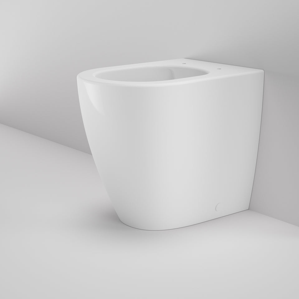 Caroma Urbane® II Compact Cleanflush® Wall Faced Back Inlet Pan - with GERMGARD® - White (848105W)
