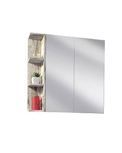 ADP Glacier Shaving Cabinet 1050x800, 2 Door, LH shelf