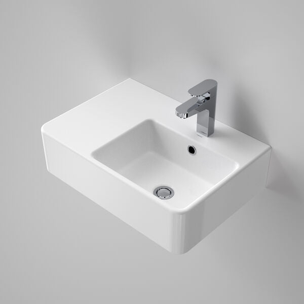 Caroma Cube Extension Wall Basin - White (864215W)