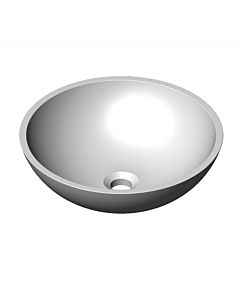 ADP KARMA above-counter basin GLOSS white 412 dia.