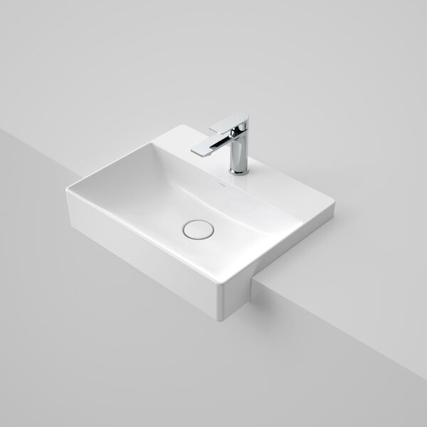 Caroma Urbane® II Semi Recessed Basin - White (878910W)