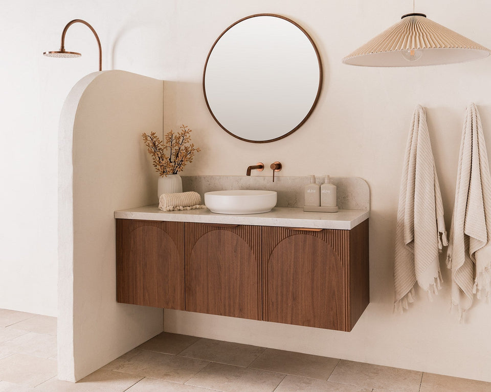 ADP Archie Wall Hung Vanity All Door - 1800mm Double Bowl (ARCFDW1800WHD)
