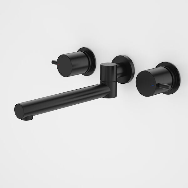 Caroma Luna® Lever Laundry Set - Lead Free - Satin Black (90331BL4AF)