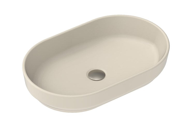 ADP Marilyn 550 x 350 Above Counter Basin Matte Ivory
