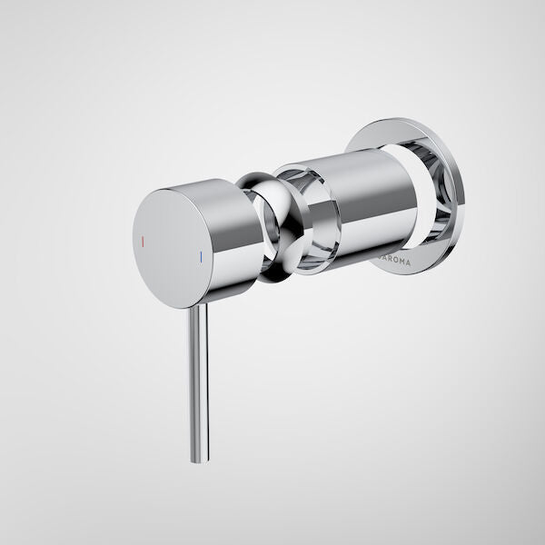 Caroma Liano II Bath/Shower Mixer Trim Kit - Round - Chrome (96363C)