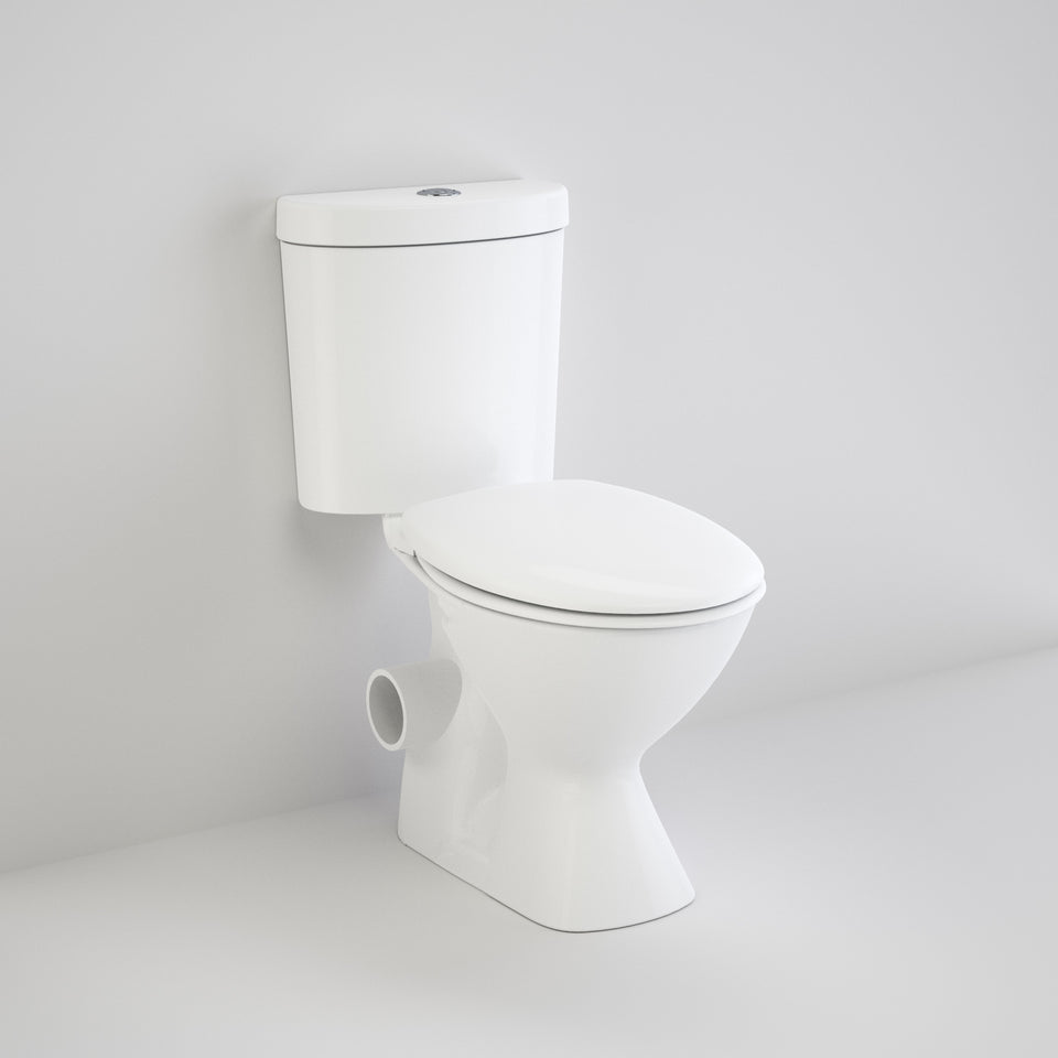 Caroma Profile 4 Skew Trap Toilet Suite - White (977770SC)