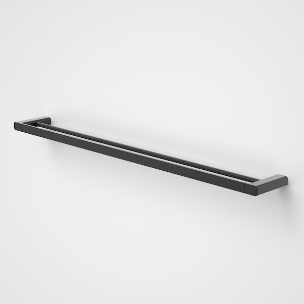 Caroma Luna® Double Towel Rail 930mm - Black (99615BL)