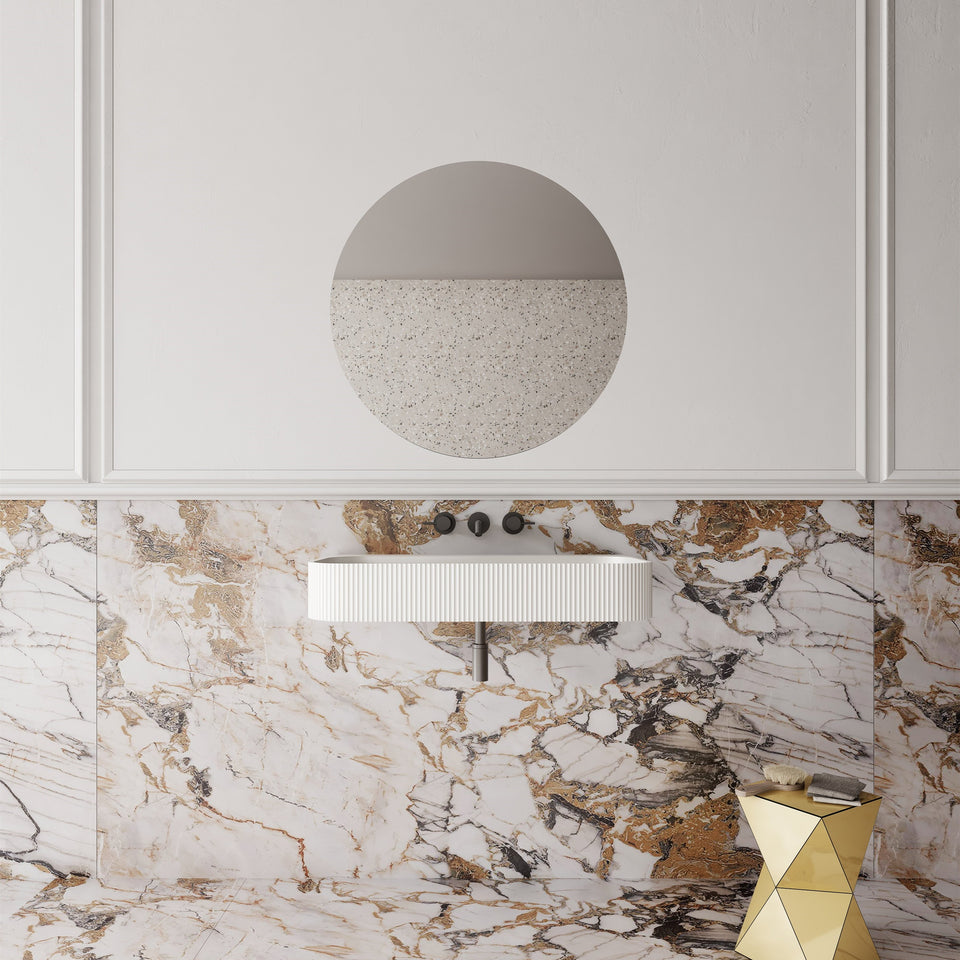 Cassa Design V-Groove Wall Hung Basin