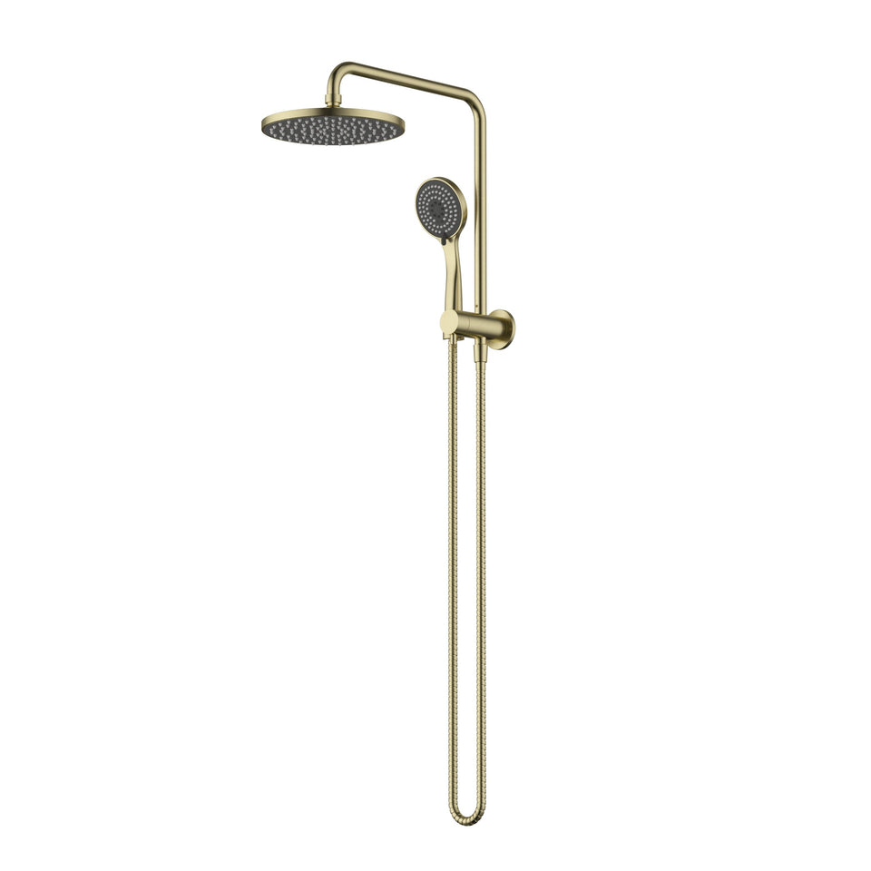 Modern National Half Shower Column Set Round - Brushed Bronze (A-HSR062BM)