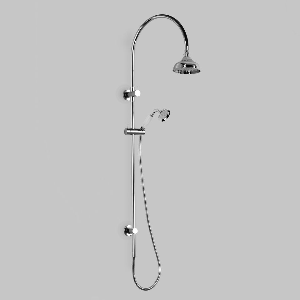 Astra Walker A50.24.V3 Exposed Shower with Integrated Divertor with 150mm Rose & Handpiece