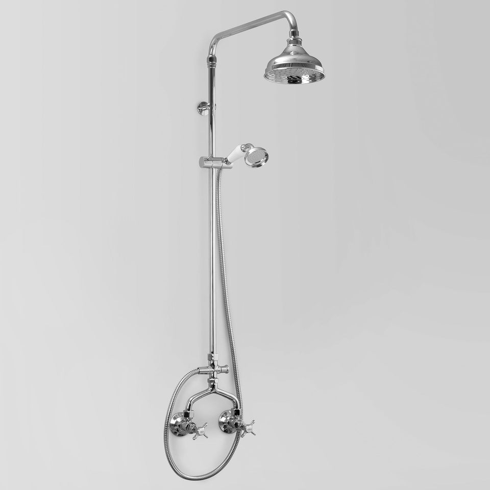 Astra Walker A51.13.V3 Shower Set exposed 150mm shower head & handpiece