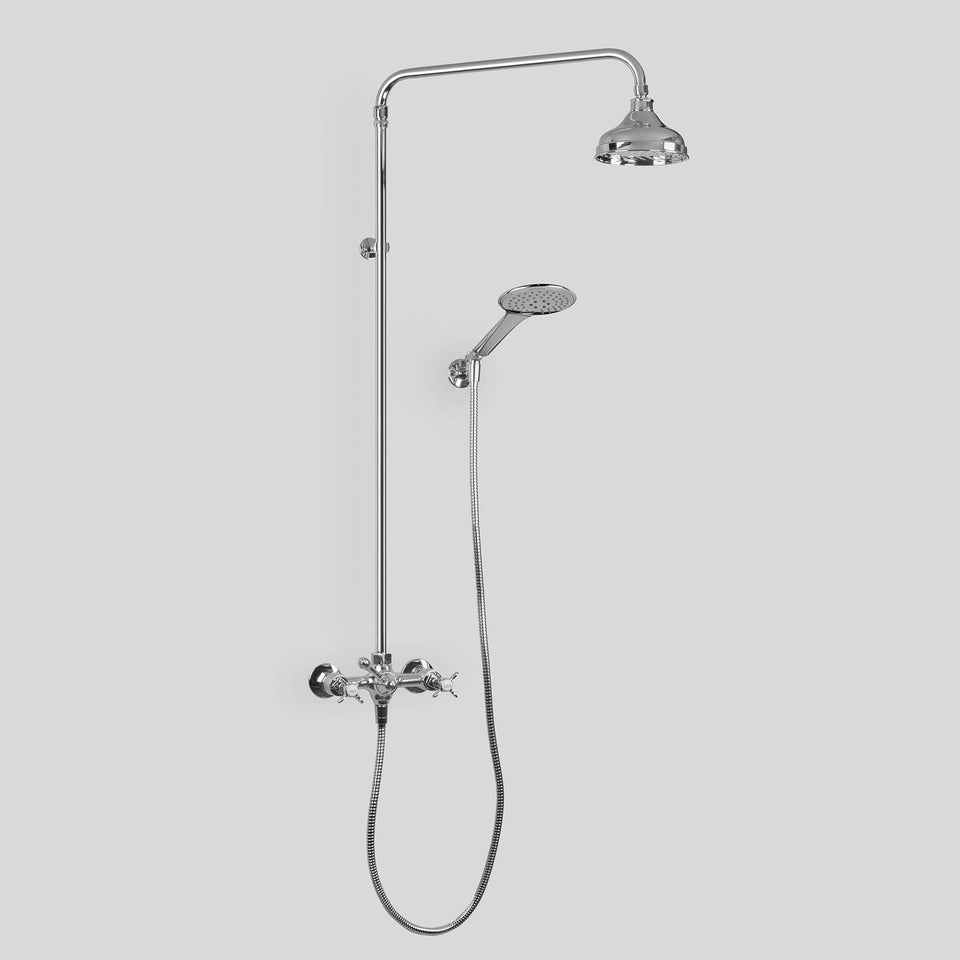 Astra Walker A51.26.V2 Shower Set w/ 150mm shower head & Multi-Function hand shower
