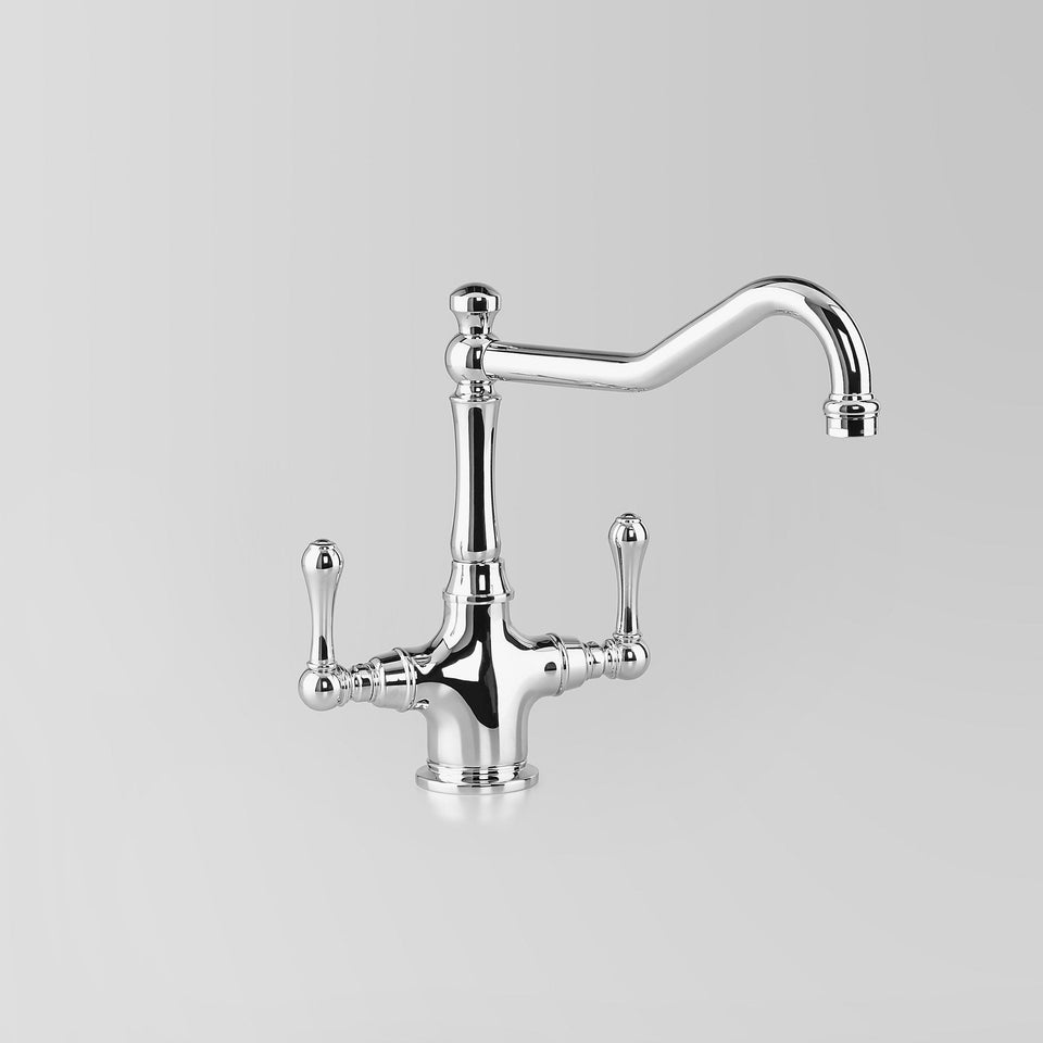 Astra Walker A51.33.V2 Kitchen Mixer, with 210mm Stanmore swivel spout