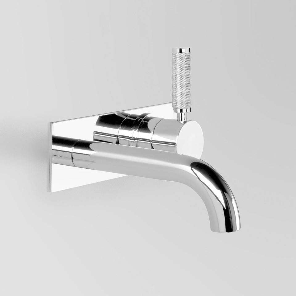 Astra Walker A68.05.48.BP.KN Wall Set with 155mm Spout on Backplate