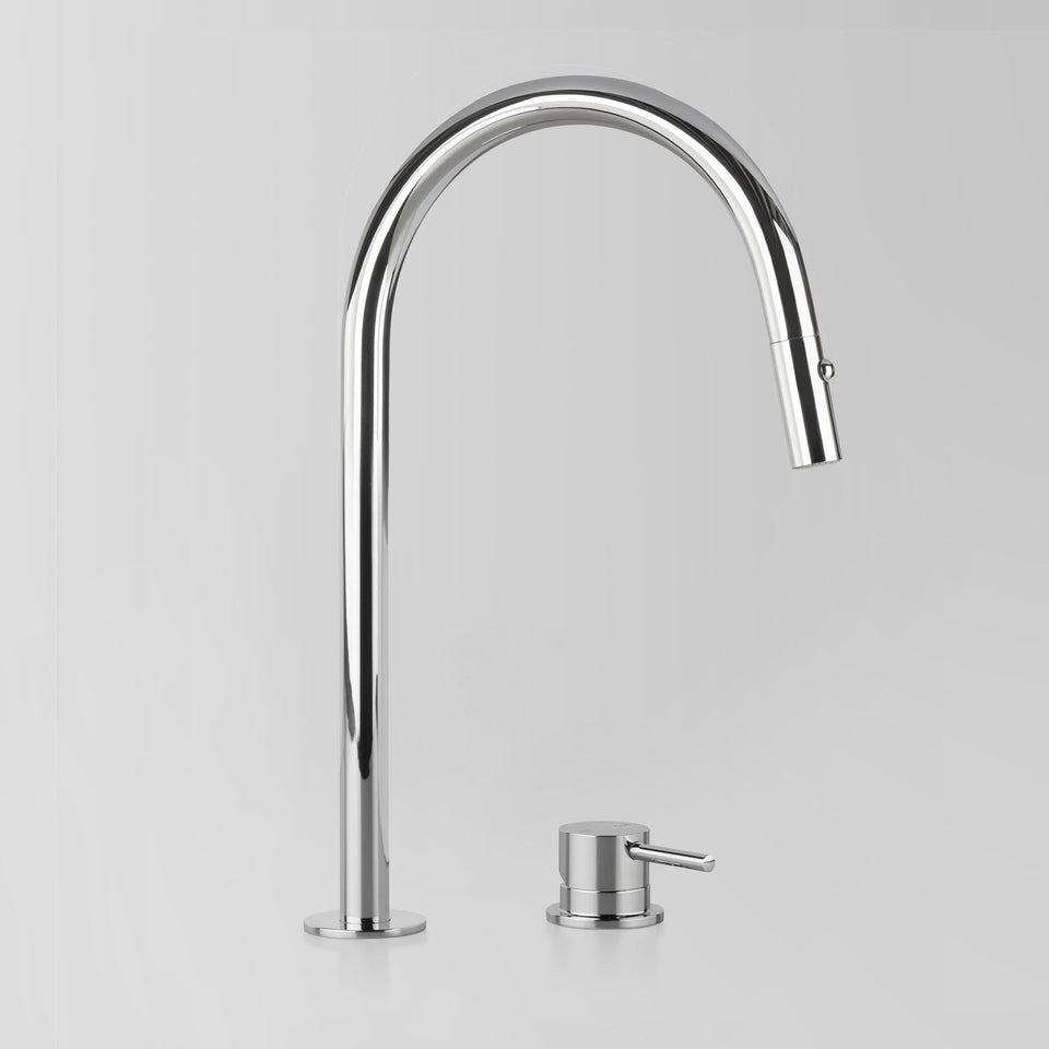 Astra Walker A69.08.V8.H Kitchen Set with Hob Mixer and Pull Out Spout with Dual Spray