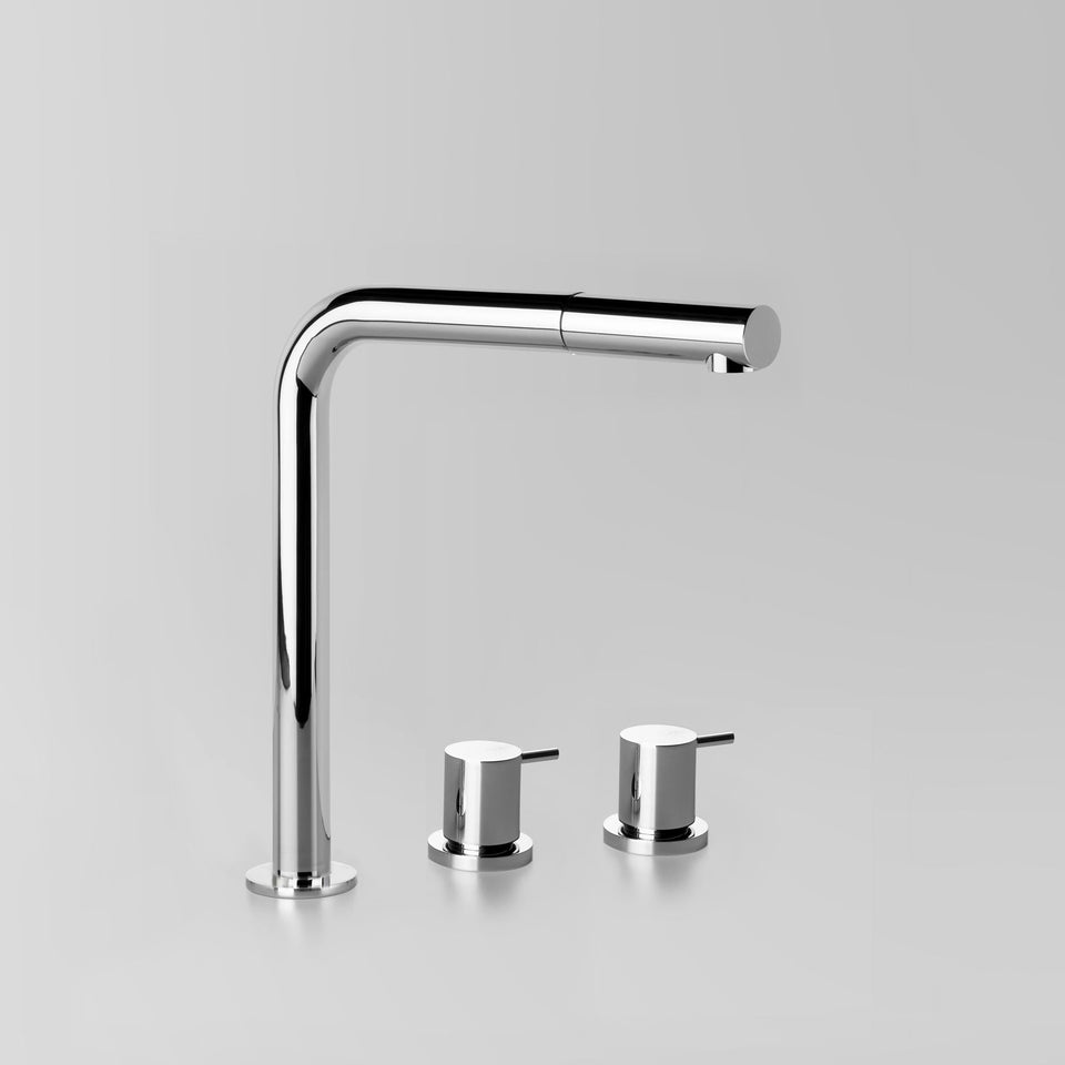 Astra Walker A69.08.V9.O Offset Kitchen Set with Pull Out Spout