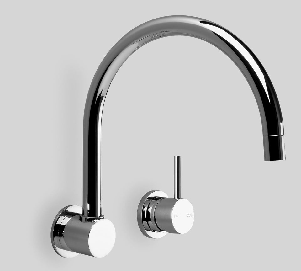 Astra Walker A69.28.48 Wall Mixer Set with Swivel Spout