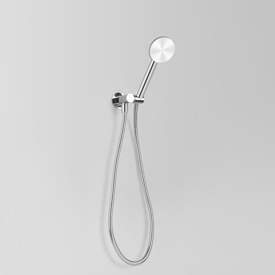 Astra Walker A69.42.V8.M Wall Mtd Single-Function Hand Shower Swivel with Integrated Holder/Elbow