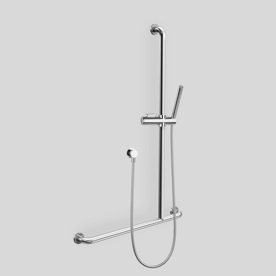 Astra Walker A69.43.93.70.LH T-Grab Rail with Hand Shower