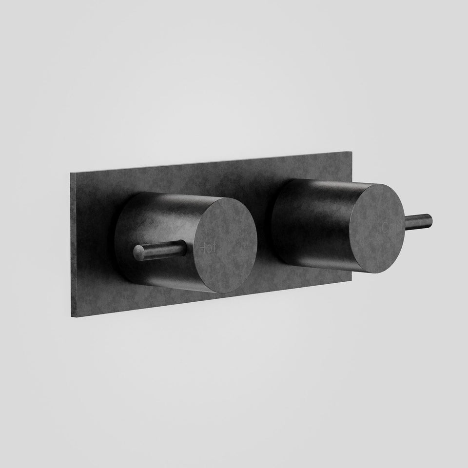 Astra Walker A69.49.BP Wall tap Set on Backplate - pair