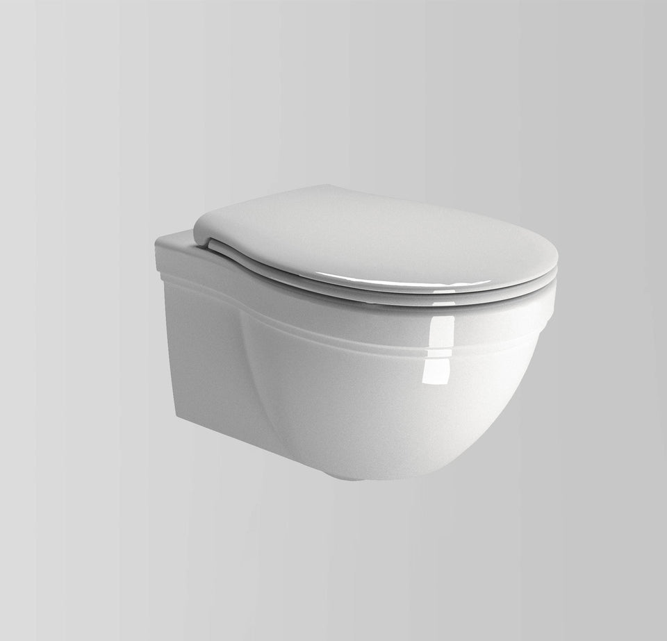 Astra Walker A98.77 Wall Mounted Toilet Pan including Soft-Close Seat