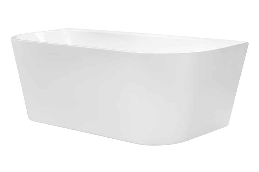 AG1500WAU | Alegra 1500/1700 Back-To-Wall Freestanding Bath