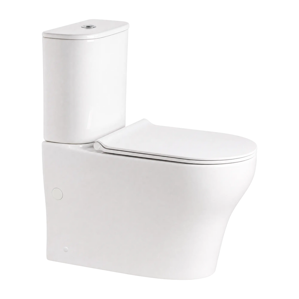 American Standard Cygnet Hygiene Rim Round CCBTW - Bottom Inlet