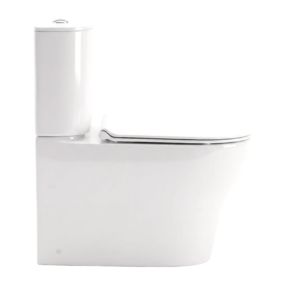 American Standard Cygnet Hygiene Rim Round CCBTW - Back Inlet
