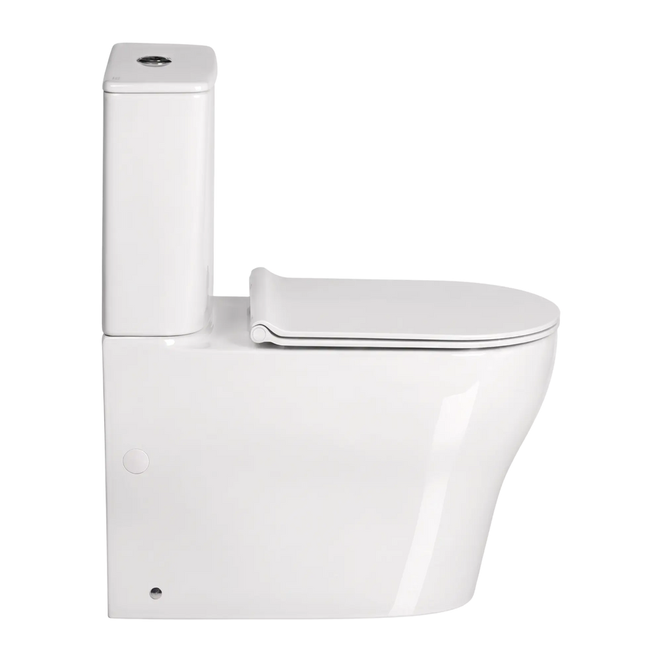 American Standard Cygnet Hygiene Rim OH Square CCBTW - Bottom Inlet