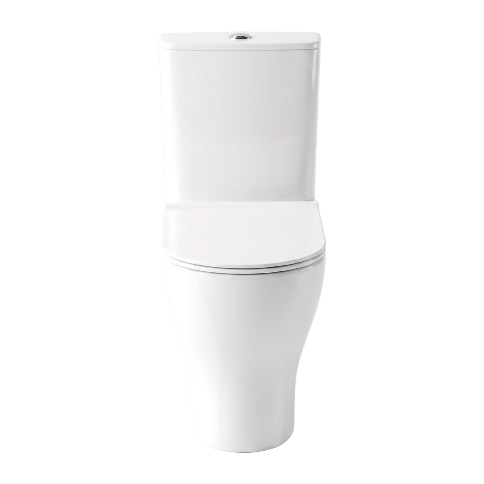 American Standard Cygnet Hygiene Rim OH Square CCBTW - Bottom Inlet
