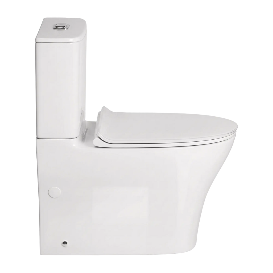 American Standard Signature Hygiene Rim CCBTW - Bottom Inlet with CrystaSleek Seat