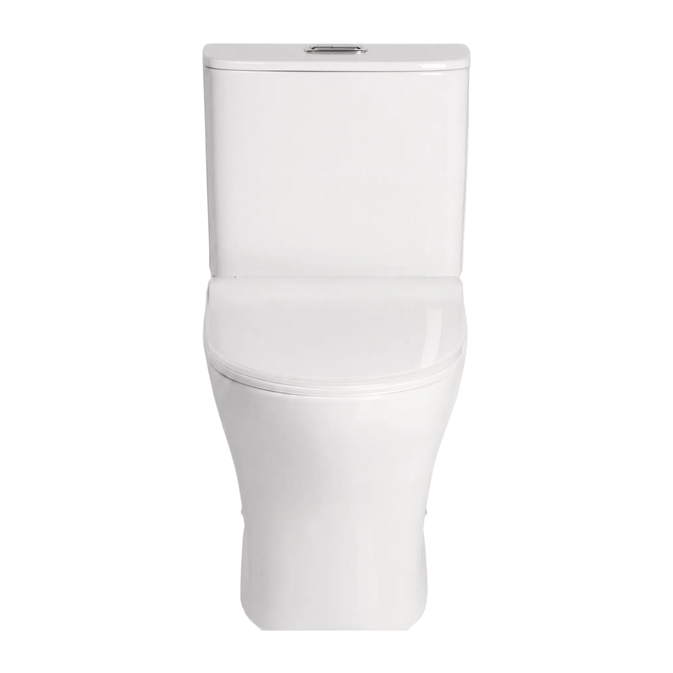American Standard Signature Hygiene Rim CCBTW - Bottom Inlet with CrystaSleek Seat