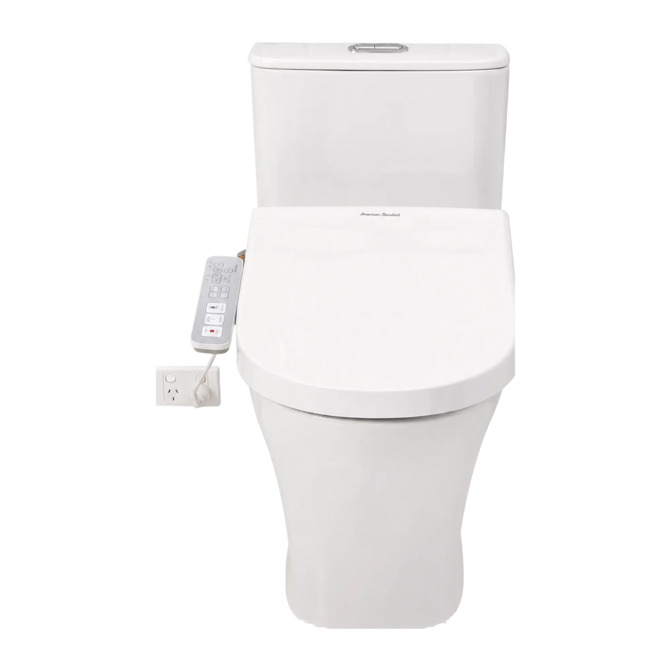 American Standard Signature Hygiene Rim CCBTW - Bottom Inlet with SpaLet E-Bidet Seat