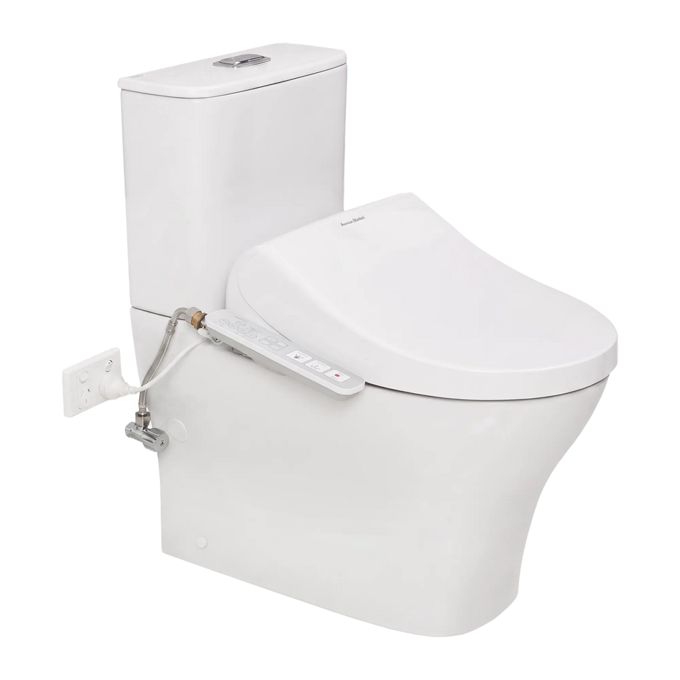 American Standard Signature Hygiene Rim CCBTW - Back Inlet with SpaLet E-Bidet Seat