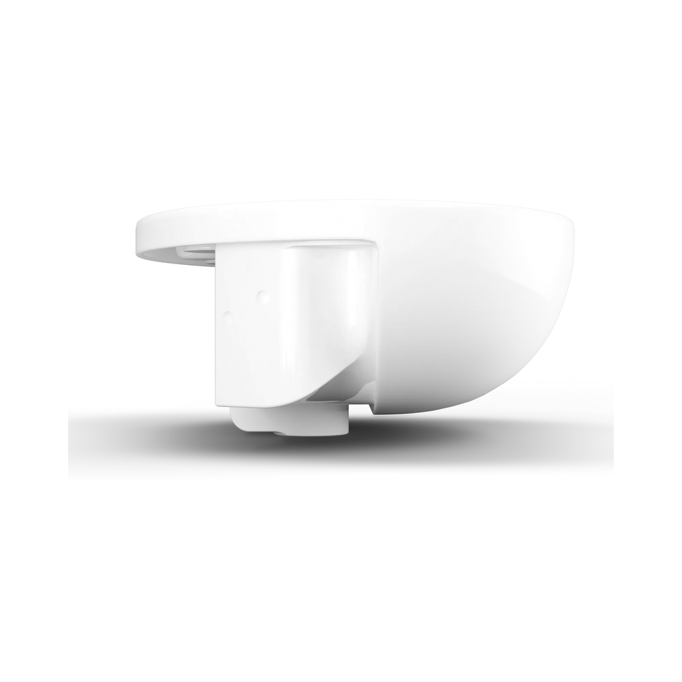 American Standard Studio 500 Semi Recessed Basin - 3 Tap Hole Overflow - Inc Fixing Kit