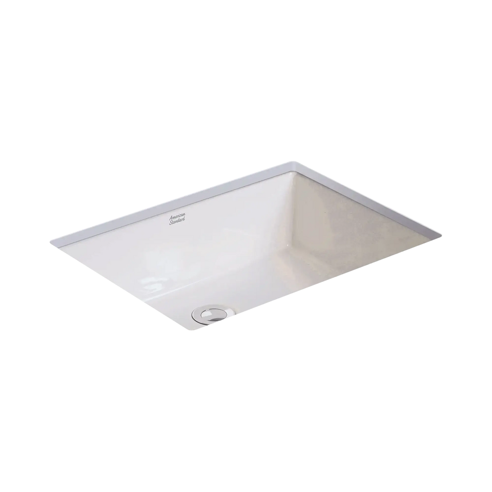 American Standard Heron Square 500 Under Counter Basin - Overflow