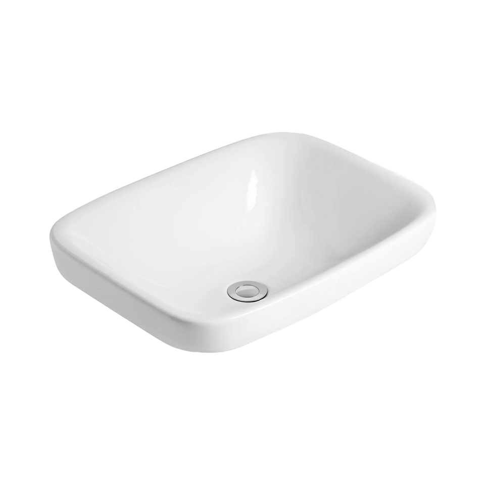 American Standard Cygnet 550 Semi Inset Basin - No Overflow