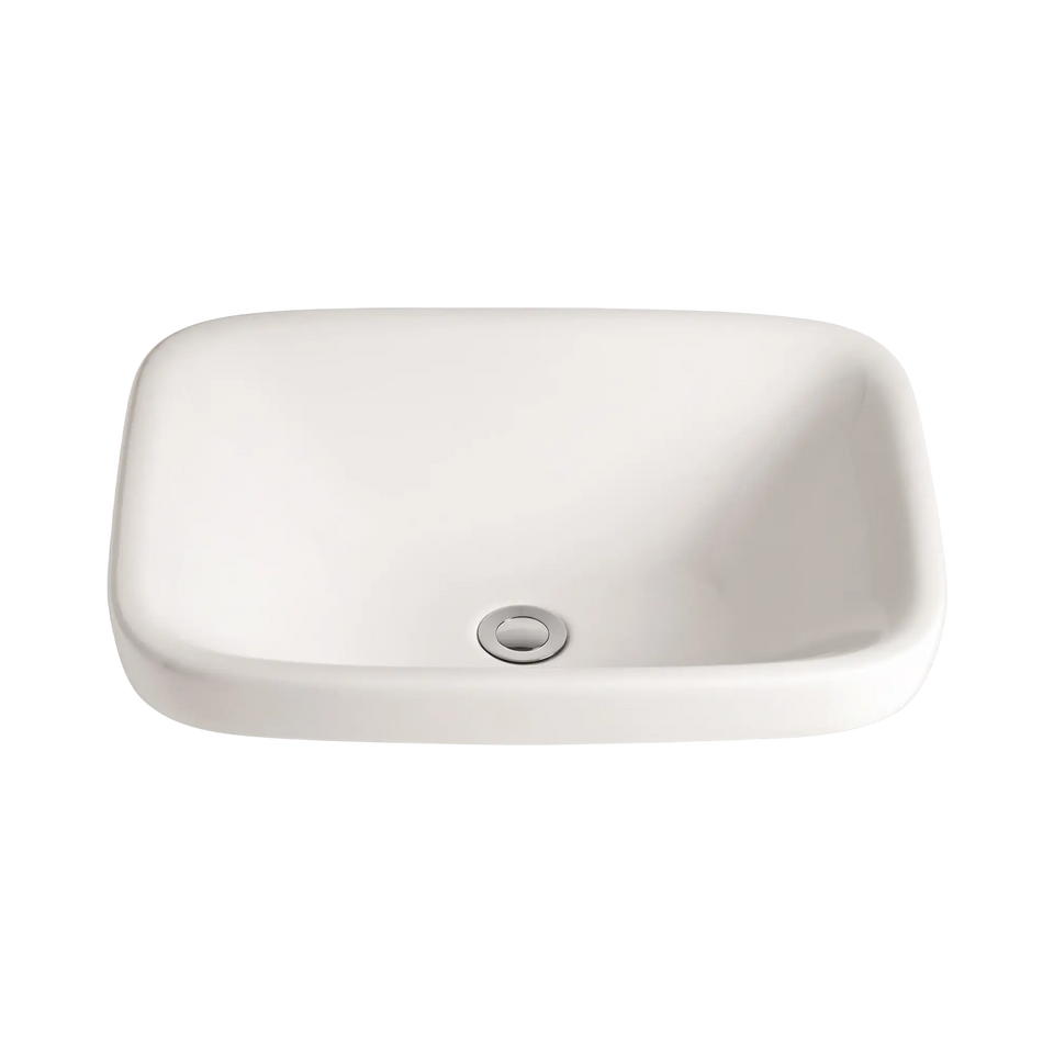 American Standard Cygnet 550 Semi Inset Basin - No Overflow