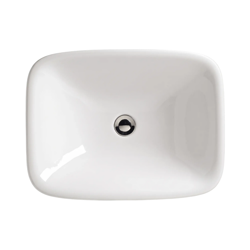 American Standard Cygnet 550 Semi Inset Basin - No Overflow