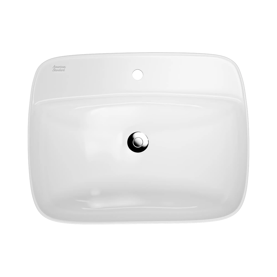 American Standard Signature 550 Counter Top Basin - 1 Tap Hole - Overflow