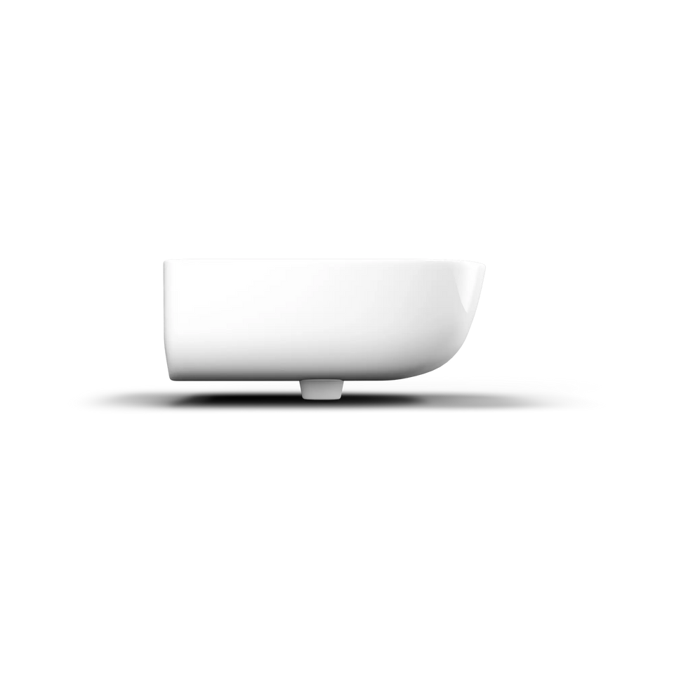 American Standard Loven 550 Wall Hung Basin - 1 Tap Hole - Overflow