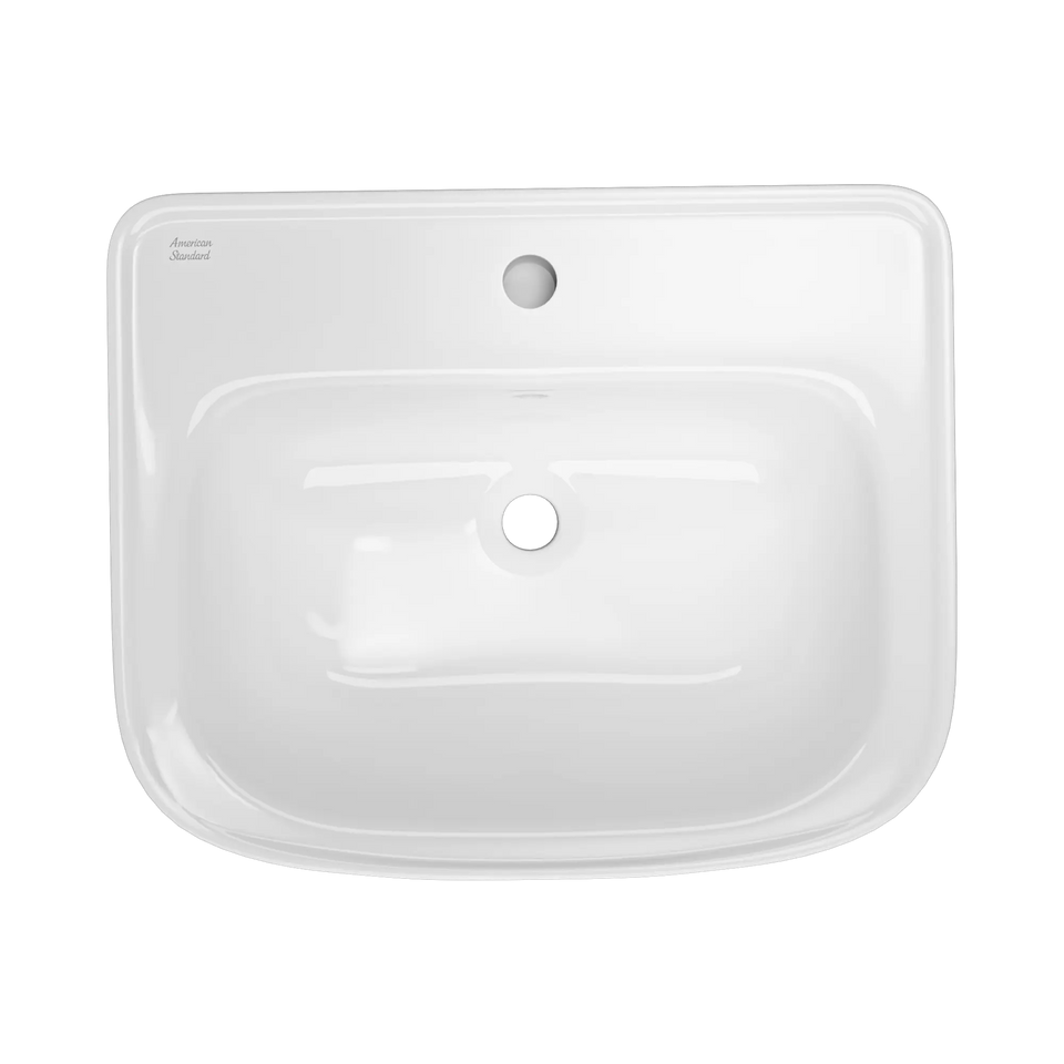 American Standard Loven 550 Vanity Basin - 1 Tap Hole - Overflow