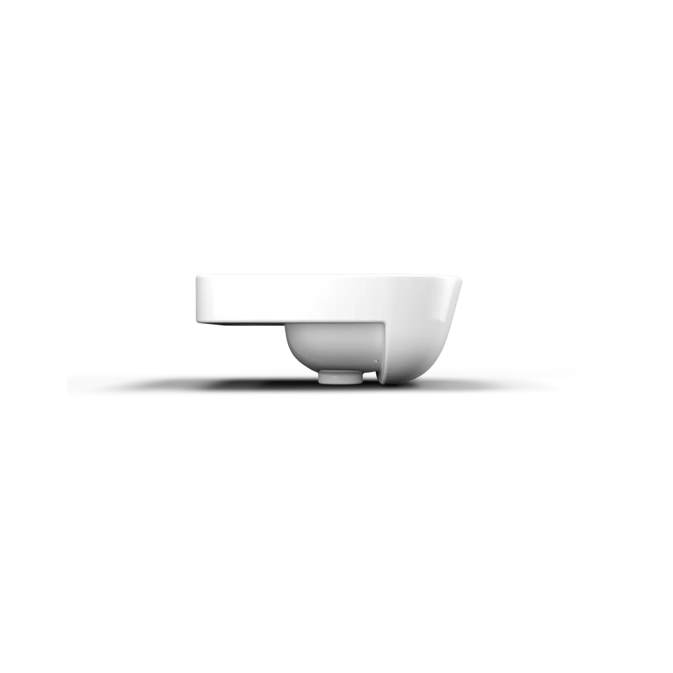 American Standard Loven 510 Semi-Recessed Basin - 1 Tap Hole - Overflow