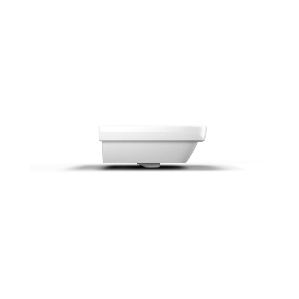 American Standard Cygnet 500 Semi Inset Basin - 3 Taphole - Overflow