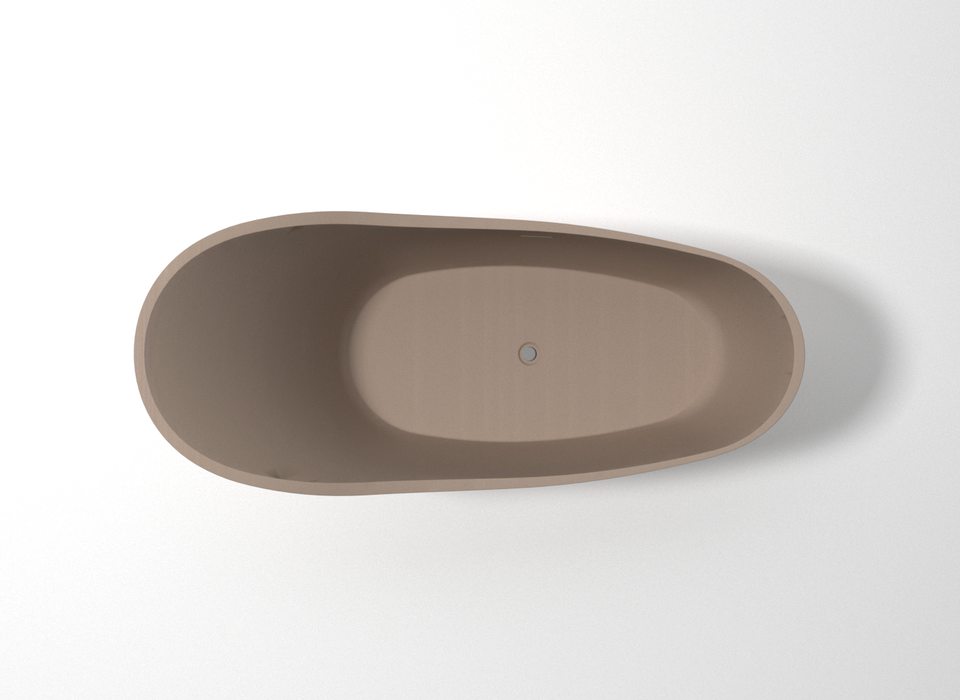 Pietra Bianca Anna Freestanding Bath