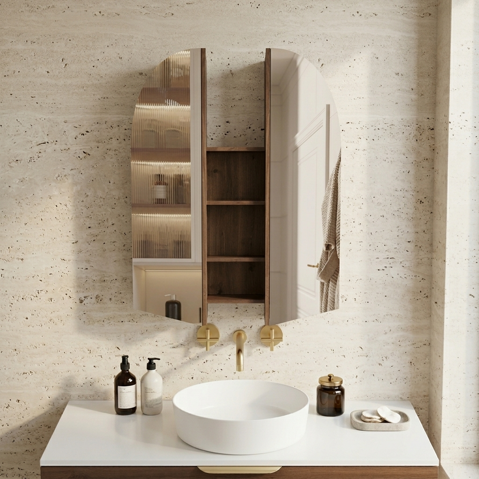 ARKA6010COWM | Arka Shaving Cabinet | Arka-Mirror